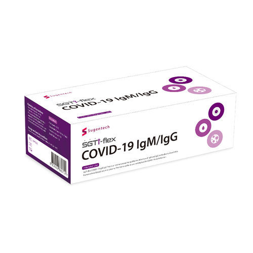 COVID-19新冠病毒快速诊断检测 - Sugentech, Inc. - IgG免疫球蛋白G / 免疫球蛋白M / 血清