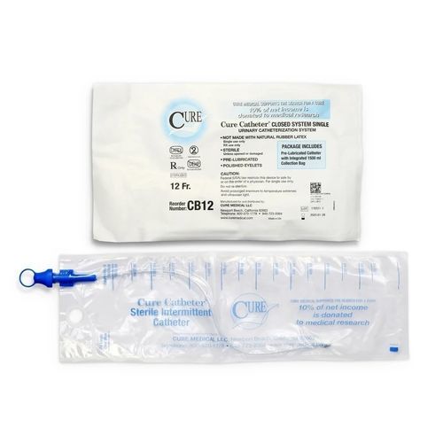 通路导管 - Cure Catheter® - Unomedical - 周围神经系统 / 100盒 / 8 FR