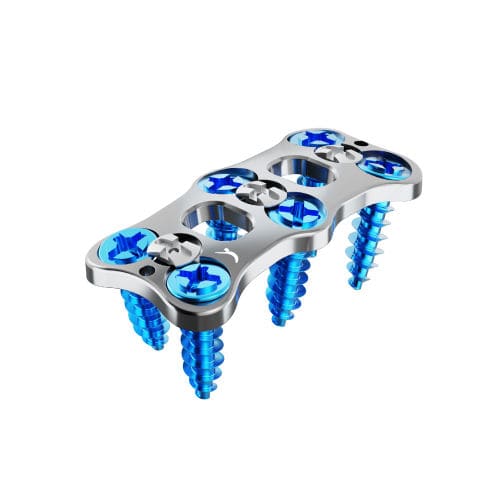 颈椎关节固定板 - PROCTOPUS™ - Prodorth Spine - 锁定 / 金属 / 2节