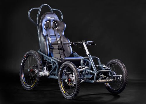 被动轮椅 - Ibex e3 - Mont Blanc Mobility - 全地形 / 运动 / 倾斜