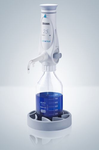 实验室瓶口分液器 - ceramus® fix - Hirschmann - 固定容量