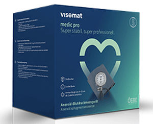 无液电子血压计 - medic pro - visomat - 带有听诊器 / 成人袖套式