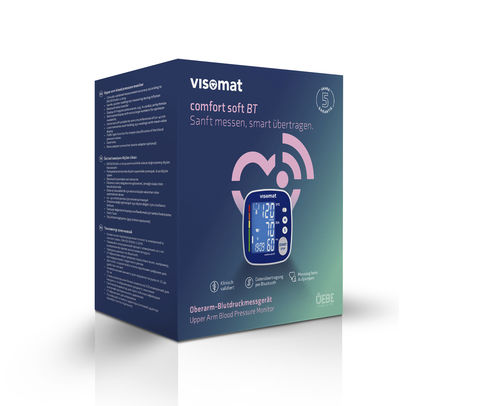 袖套电子血压计 - visomat comfort soft BT - visomat - 自动 / 蓝牙 / 充电电池