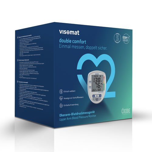 袖套电子血压计 - visomat double comfort - visomat - 自动 / 带USB接口 / 充电电池