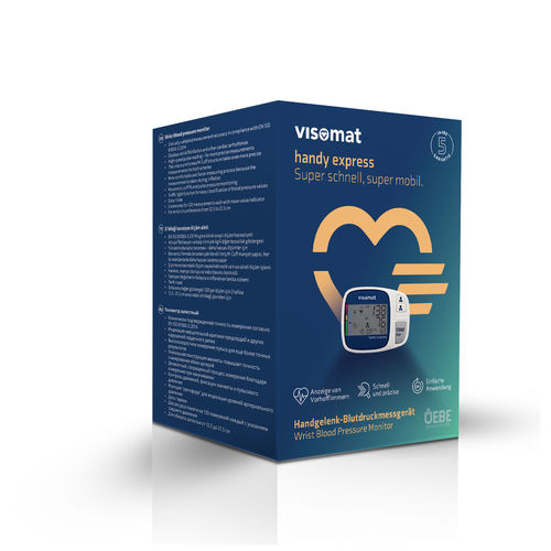 自动电子血压计 - visomat handy express - visomat - 腕部 / 可穿戴设备 / 无线网络型