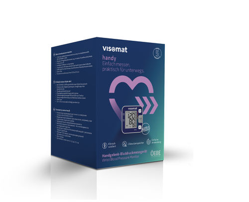 袖套电子血压计 - visomat handy - visomat - 自动 / 腕部 / 集成袖套式