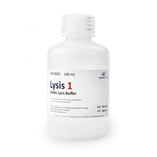 缓冲溶液试剂 - Lysis 1 - Chemometec - 用于研究