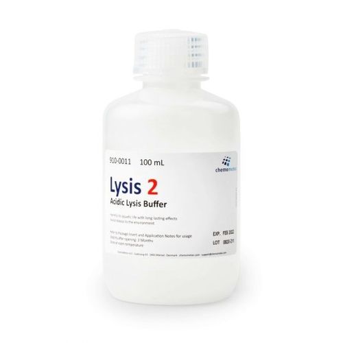 缓冲溶液试剂 - Lysis 2 - Chemometec - 用于研究