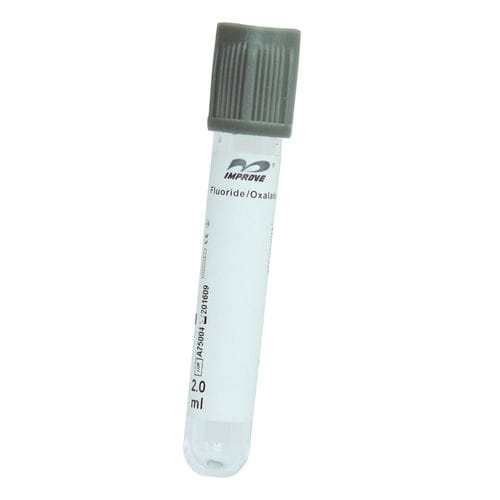 圆柱采样管 - IMPROVACUTER® 672020202, IMPROVACUTER® 673050202 - Improve Medical - 样本回收 / 草酸钾 / 氟化钠
