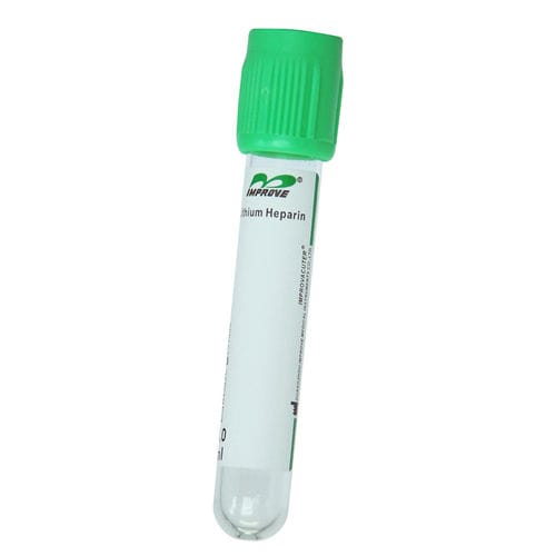 圆柱采样管 - IMPROVACUTER® 652030202, IMPROVACUTER® 663060202 - Improve Medical - 血液 / 样本回收 / 肝素锂