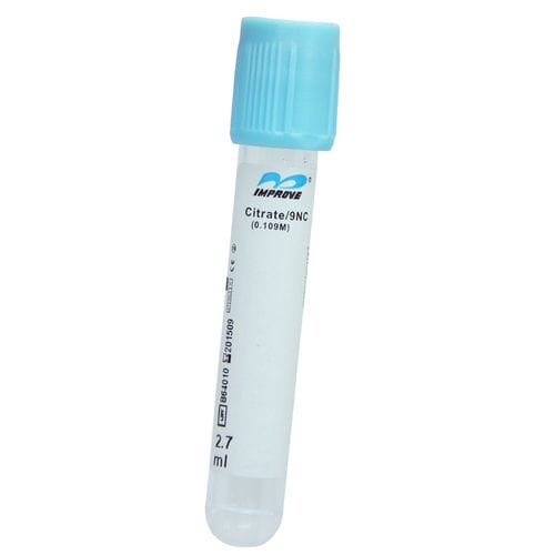 圆柱采样管 - IMPROVACUTER® 632180202, IMPROVACUTER® 633452202 - Improve Medical - 样本回收 / 柠檬酸钠