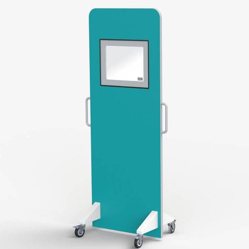 带滑轮防护屏风 - Shandong Mingtai Medical Equipment Group