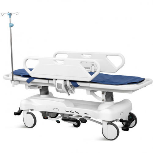 带滑轮担架 - Z6 - Shandong Mingtai Medical Equipment Group - 液压 / 塑料
