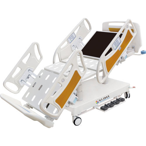 医院病床 - M9 - Shandong Mingtai Medical Equipment Group - 电动 / 高度可调节 / 带滑轮