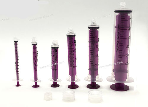 皮下注射器 - Micsafe Medical - 肠内营养输入 / 橡胶