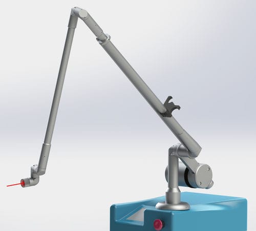 手术仪器固定支架 / 医用激光器 - 0609 - Optotek Medical - 关节型