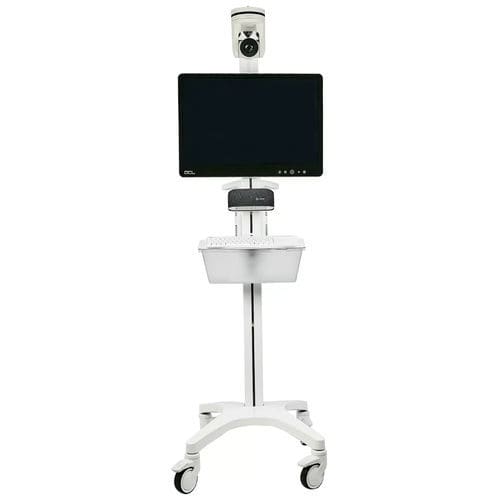 视频会议远程医疗推车 - AMIS-X - Ditec Medical - PC面板 / 移动式 / 电池驱动