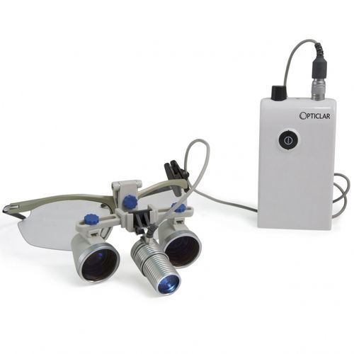 手术头灯 - 500.000.054 - Opticlar Vision - LED式 / 充电电池 / 用于双筒放大镜