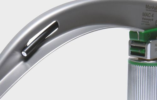 Macintosh喉镜刀头 - Visionary® Fibre Optic - Marshall Airway Products - 不锈钢 / 一次性