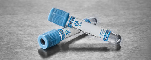 凝固分析采样管 - Vacusence+ - Vitrex Medical A/S - 圆柱 / 血液 / 样本回收