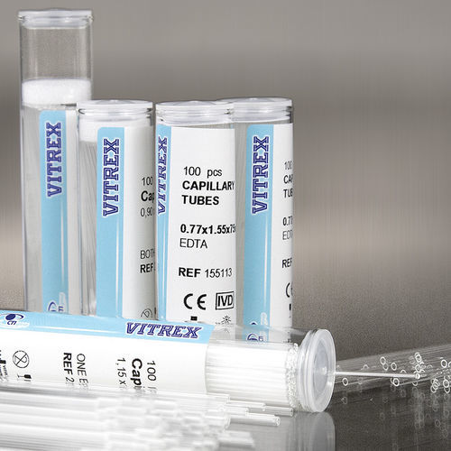 毛细管采样管 - 21 series - Vitrex Medical A/S - 用于诊断 / DNA纯化 / 实验室