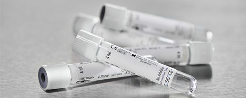 实验室采样管 - Vacusence+ - Vitrex Medical A/S - 圆柱 / 血液 / 尿液