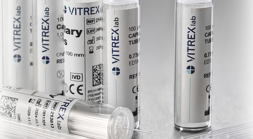 毛细管采样管 - 21 series - Vitrex Medical A/S - 用于诊断 / DNA纯化 / 实验室