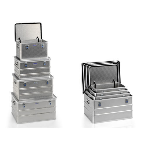 运输储存容器 - G®-PROFESSIONAL BOX Set A 1599 - Gmöhling Transportgeräte GmbH - 铝制 / 可叠放 / 安全