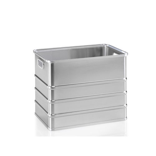 存储篮 - G®-CRATE A 152 - Gmöhling Transportgeräte GmbH - 铝制 / 带孔 / 可叠放