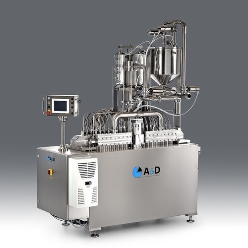 自动灌装机 - KF - A & D Verpackungsmaschinenbau GmbH - 落地式 / 模块化 / 液体