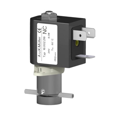 医用阀门 - 16.002.216 - A. u. K. Müller GmbH & Co. KG - 螺线管式 / 直动式 / 不锈钢