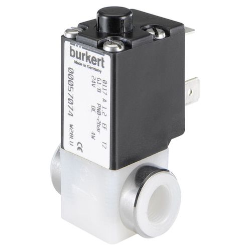 医用阀门 - 0117 - Bürkert GmbH & Co. KG Fluid Control Systems - 螺线管式 / PTFE