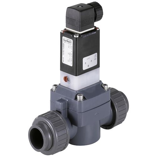 医用阀门 - 0142  - Bürkert GmbH & Co. KG Fluid Control Systems - 螺线管式 / 手动 / 用于分液