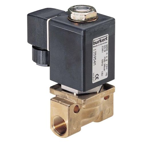 医用阀门 - 0255  - Bürkert GmbH & Co. KG Fluid Control Systems - 螺线管式 / 不锈钢 / 黄铜