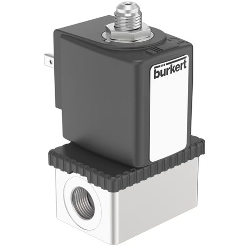 医用阀门 - 6014  - Bürkert GmbH & Co. KG Fluid Control Systems - 螺线管式 / 手动 / 不锈钢