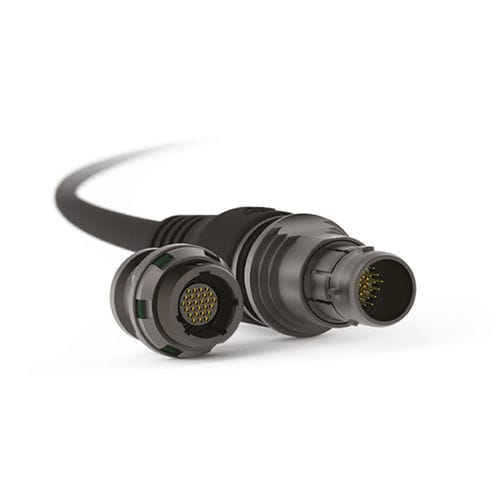 医疗连接器 - UltiMate™ series - Fischer Connectors - 用于医疗器械 / 数据 / 铝制