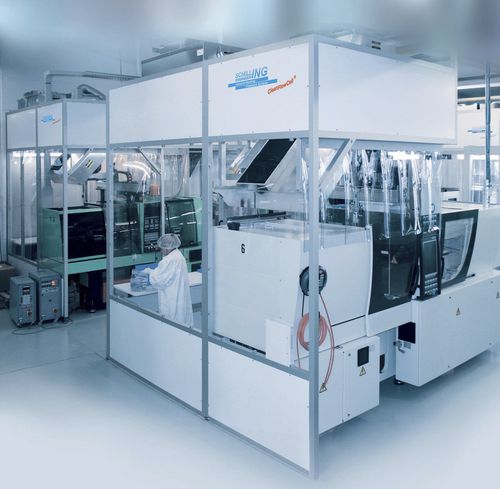 集成式洁净室 - CleanFlowCell® 3000.4.252 - SCHILLING ENGINEERING - ISO 7级 / 层流式 / 软性内壁