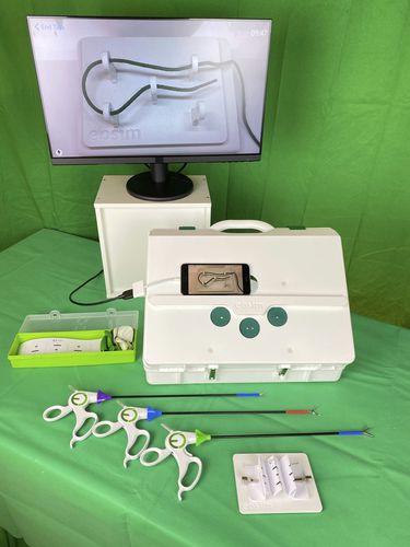 培训模拟器 - eoSim SurgTrac Core - eoSurgical - 腹腔镜检查 / 手术 / 工作站