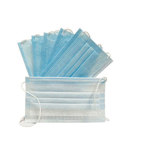 IIR型手术口罩 - MP211 - Shenzhen Mecun Medical Supply - 10个每盒 / 蓝色 / 白色