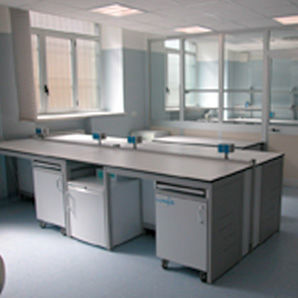 组织病理学实验台 - COM-Lab 3 - comfit s.r.l - 模块化 / 带搁板