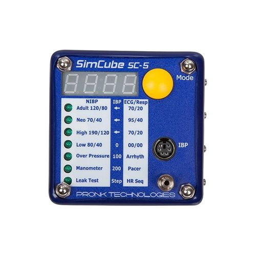 ECG模拟器 - SC-5 SimCube® - Pronk Technologies - PNI / 心跳频率 / 用于呼吸检查