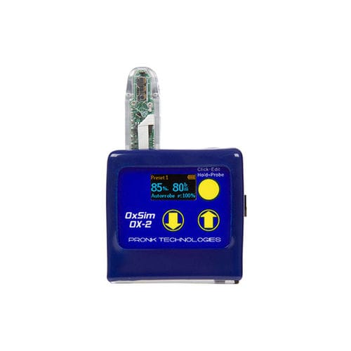 SpO2（血氧饱和度）模拟器 - OX-2 OxSim Flex® - Pronk Technologies - 心跳频率 / 一般护理 / 显示器