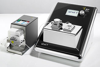 台式小型秤 - qCell T - 3T analytik GmbH & Co. KG - 单管道 / QCM-D