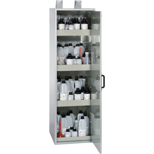 化学产品柜 - ACID line pure - Düperthal Sicherheitstechnik GmbH & Co. KG - 用于医院 / 搁板 / 单门