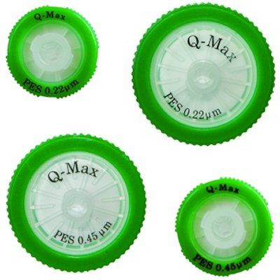 液体过滤器 - Q-Max PES - Frisenette ApS - 用于注射器 / 聚醚砜 / 无菌