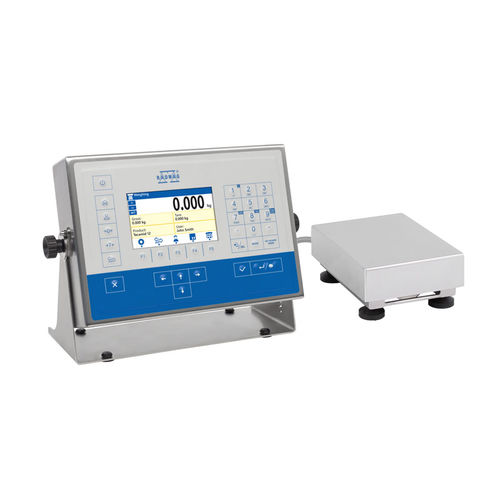 电动平台秤 - HX5.EX-1 H series - ATEX - RADWAG Balances & Scales - 可移动屏幕 / 带图形显示器