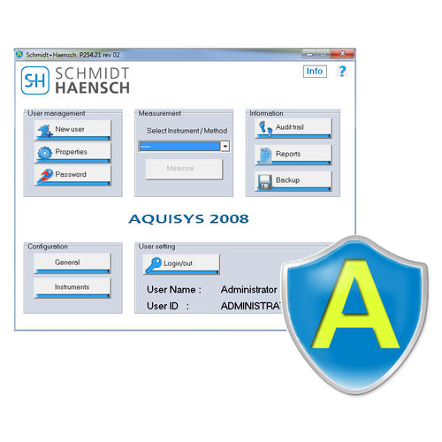 医用测量软件 - Aquisys  - SCHMIDT + HAENSCH - 实验室 / 管理 / 设备管理