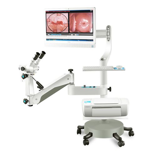 视频阴道镜 - KN-2200BⅡ  - Kernel Medical Equipment Co., Ltd - 双目 / 推车式