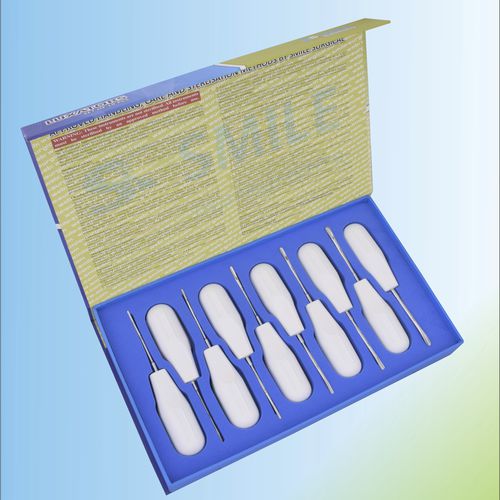 曲线牙周膜刀套件 - SSI 786-4530 - Smile Surgical Ireland Limited - 直线型 / 不锈钢