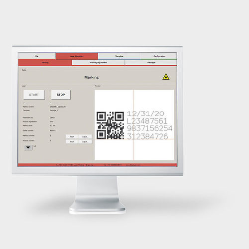 医疗控制软件 - Draw - FOBA Laser Marking + Engraving, ALLTEC GmbH - CAD / 导入 / 安全防护型